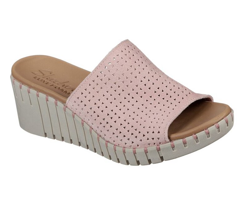 Skechers Dam Rosa Kilar Sandaler - Pier Ave - Urban Escape - Sverige (PCONB-6805)